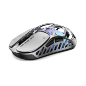 Мышь GravaStar Mercury X Pro 8K, Серый Mouse Wireless, BT/2.4GHz/cable, (PAW3950) 32000 dpi, 5 buttons,Silver