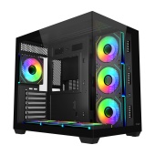 Корпус FSP M341-BA [Midi Tower, 7x 120 мм ARGB, черный]