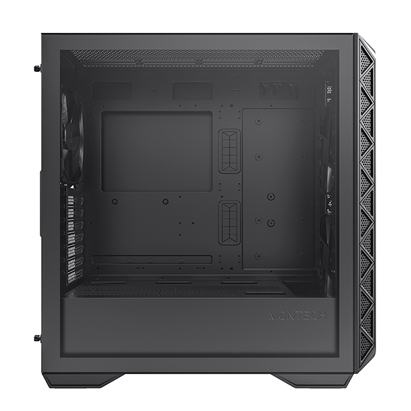 Корпус Montech AIR 903 BASE (B) [Midi Tower, 3 × 140 мм, Черный]