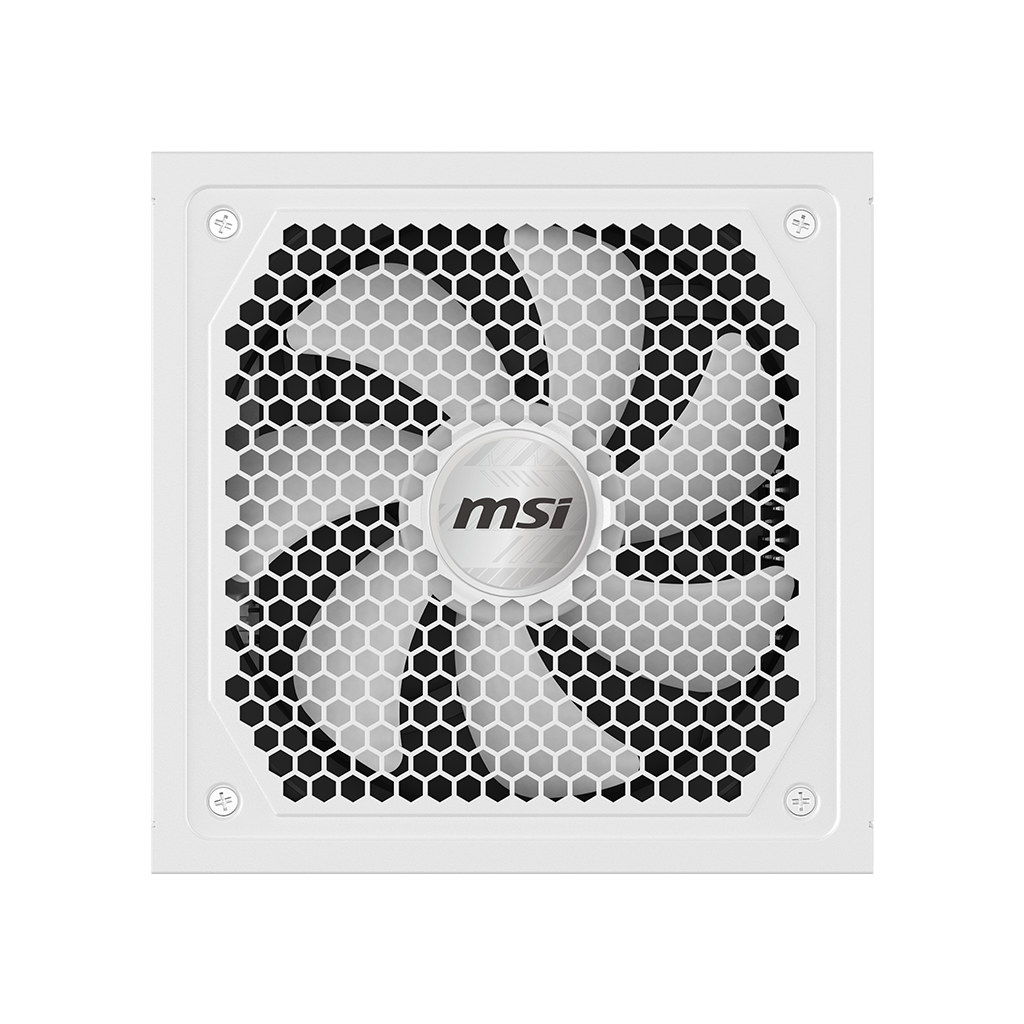 Блок питания MSI MAG A1000GL PCIE5 WHITE [1000 Вт, 80 PLUS Gold, 12x SATA, 1 x 16 pin (12VHPWR), 4 x 6+2 pin PCIe, 2x 4+4 pin CPU, ATX]