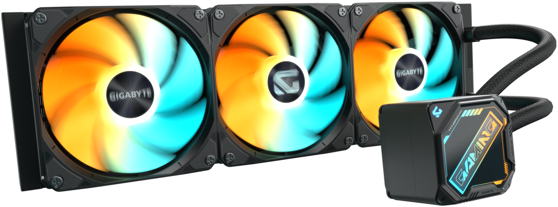 Система охлаждения Gigabyte GP-GIGABYTE GME 360 ARGB [120 мм, 2200 об/мин, 35.8 дБ, 4 pin]