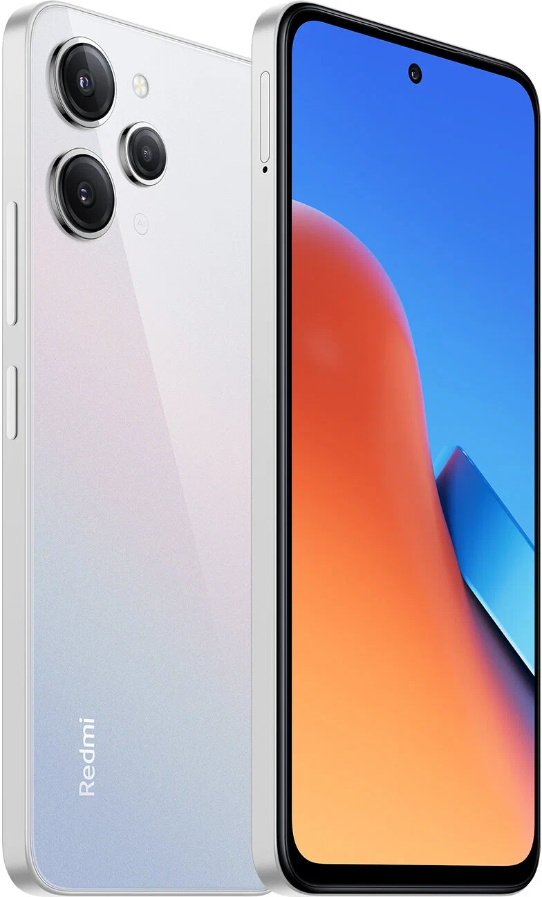 Смартфон Xiaomi Redmi 12 8GB 256GB Polar Silver Серебристый
