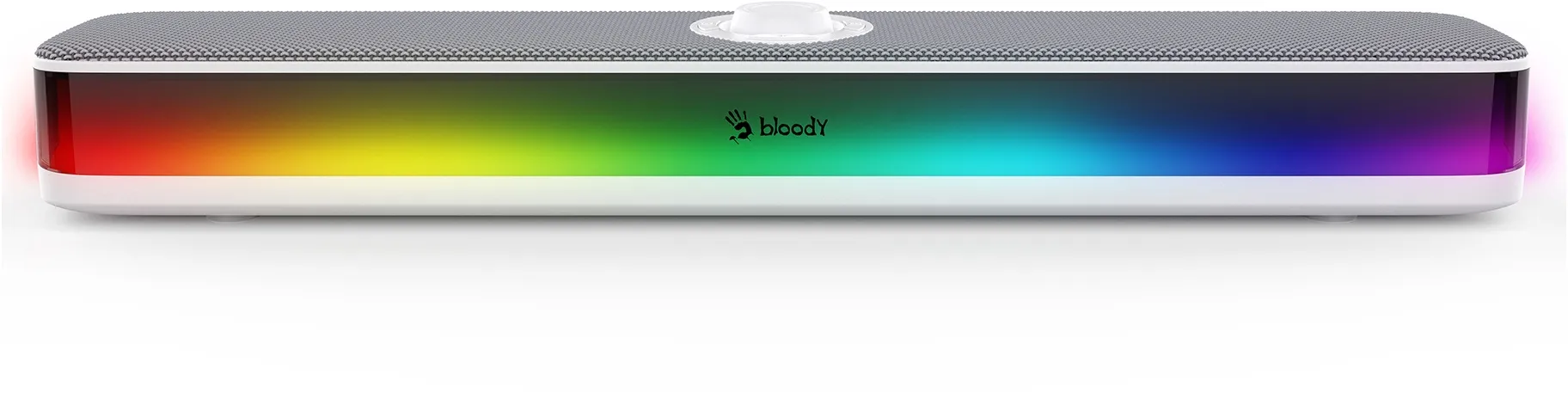Саундбар Bloody S10 White Bluetooth5.3, USB, RGB, Mic, 10W