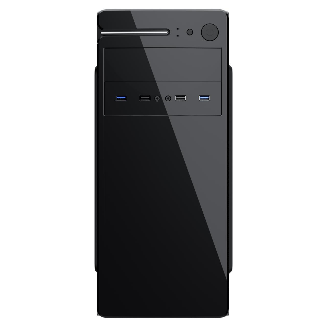 Корпус Vega JC11 (d097) [Midi Tower, Без вентиляторов, Черный]