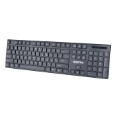 Клавиатура Wintek WS-KB-8203, мембранная, беспроводной, черный
