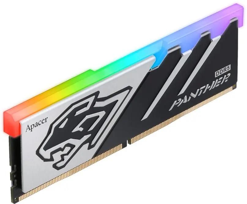 Комплект оперативной памяти Apacer Panther (AH5U32G60C6229BAA-2) [32 ГБ, DDR 5, 6000 МГц, 1.35 В, подсветка, KIT]