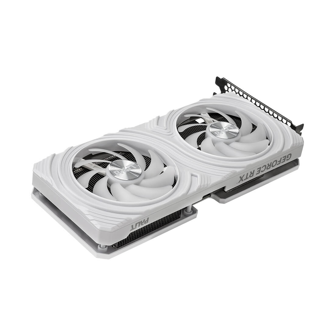 Видеокарта Palit GeForce RTX 4060 Ti Dual WHITE 8GB (NE6406T019P1-1048L) [8 ГБ, GDDR6, 128 бит, HDMI, DisplayPort (3 шт)]