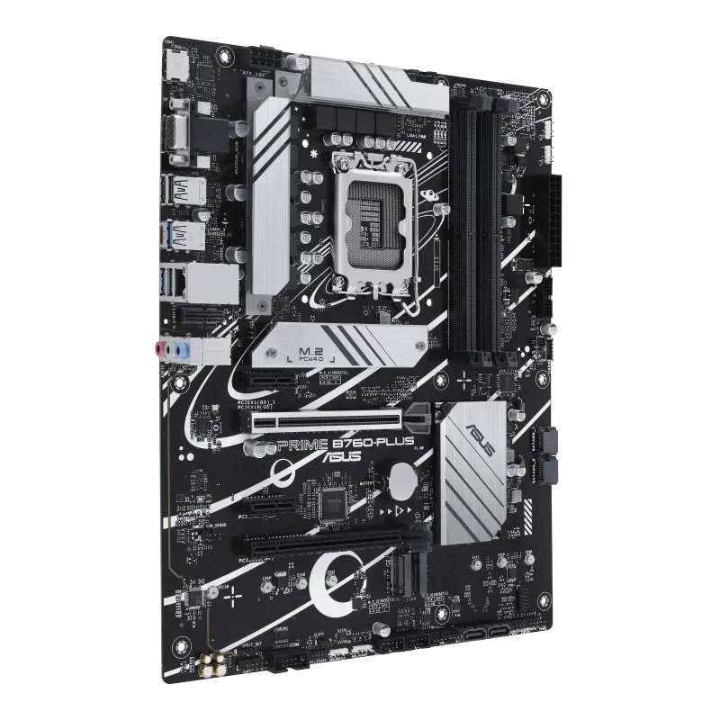 Материнская плата PRIME B760-PLUS Standard-ATX [LGA 1700, Intel B760, 4xDDR 5, 3xM.2, 2xPCI-E x16, Standard-ATX]