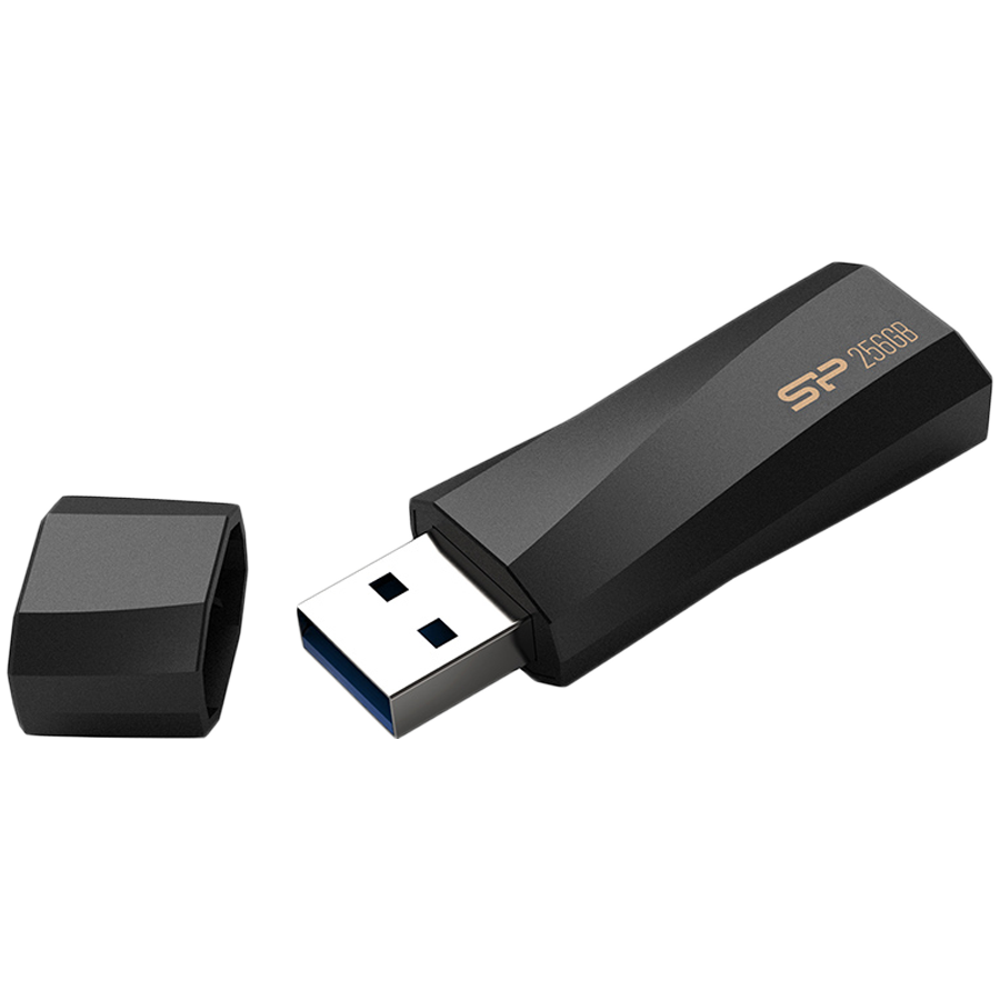 USB Флеш Silicon Power Blaze - B07 256ГБ (SP256GBUF3B07V1K) USB 3.2 Gen 1, Черный