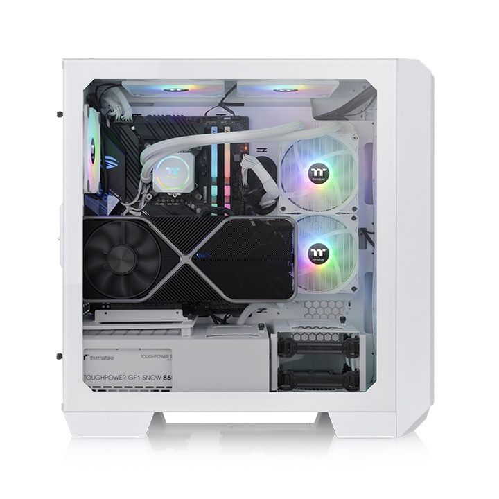 Корпус Thermaltake View 300 MX Snow (CA-1P6-00M6WN-00) [Midi Tower, белый]