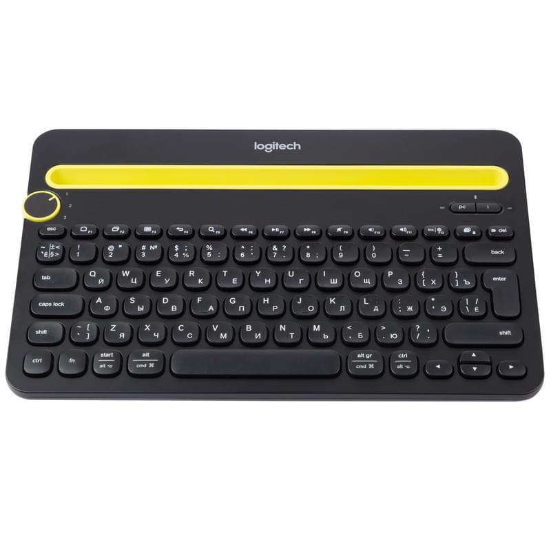 Клавиатура Logitech K480 (920-006368) [Мембранная, беспроводная, клавиш - 81, черная]