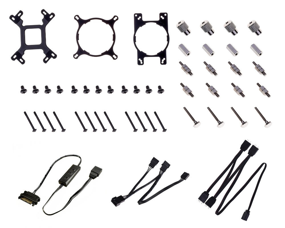 Водяное охлаждение процессора ID-Cooling Zoomflow 360X ARGB, ARGB подсветка