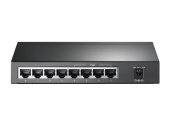 Коммутатор неуправляемый, TP-Link, TL-SG1008P, 8-ports 10/100/1000 Mbit/s