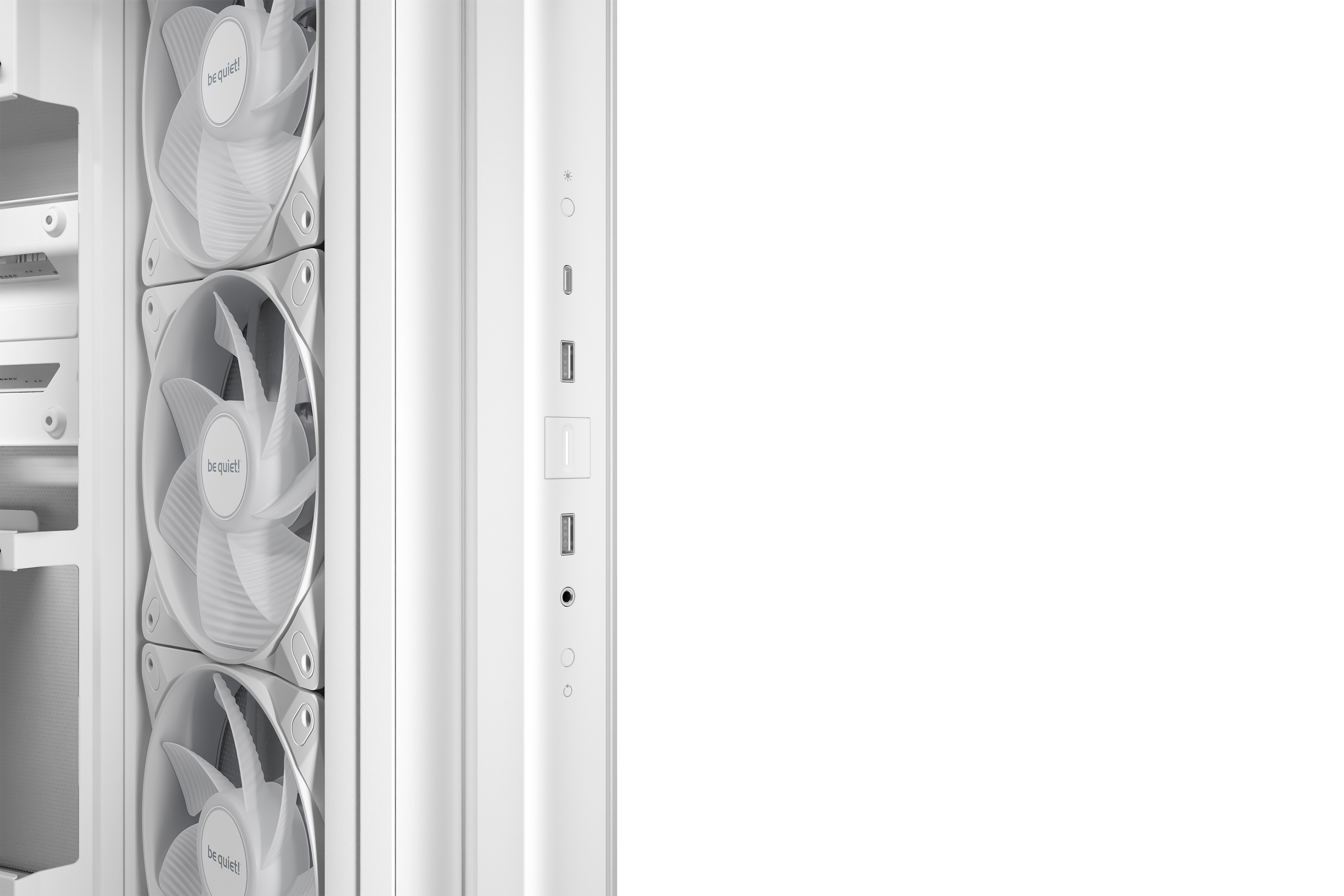 Корпус Be quiet! Light Base 500 LX (BGW86) [Midi Tower, 4 x 120 см, белый]