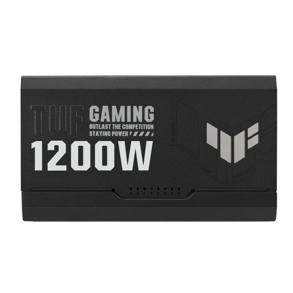 Блок питания Asus TUF Gaming 1200W Gold TUF-GAMING-1200G (90YE00S0-B0NA00) [1200W, 80 PLUS Gold, 5x SATA, 2 x 16 pin (12VHPWR), 3 x 6+2 pin PCIe, 2x 4+4 pin CPU, ATX]