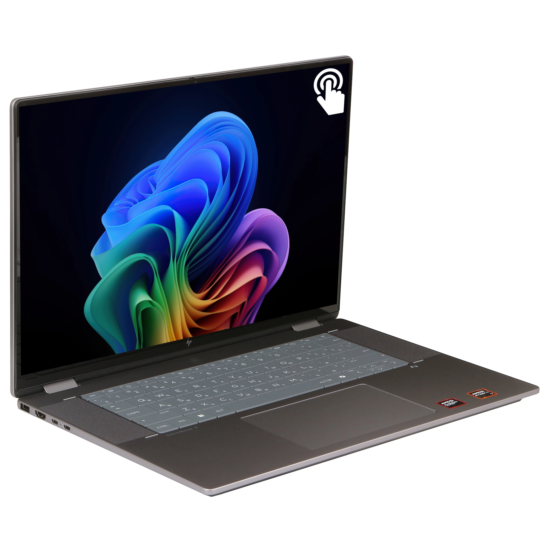 Ноутбук HP OmniBook X 2-in-1 Next Gen AI 16-ar0009ci (E23YBEA) [16", Ryzen AI 7 350, 16 ГБ ОЗУ, 1 ТБ SSD, Windows 11 Home]