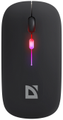 Мышь Defender Coda MB-261 (52261) [беспроводная, светодиодная, 1600 DPI, подсветка, черная]