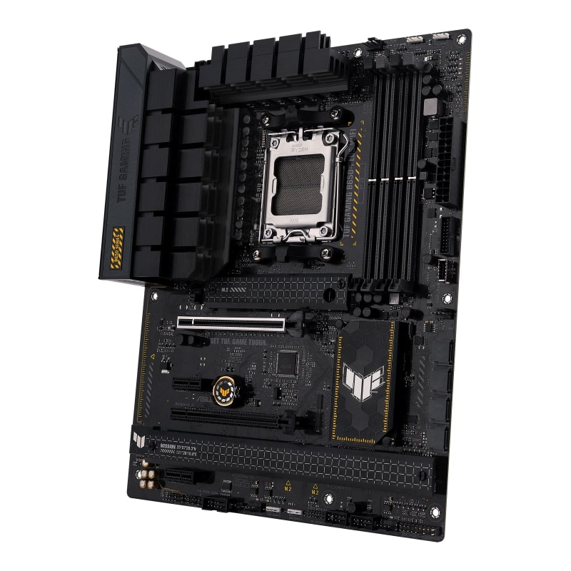 Материнская плата ASUS TUF GAMING B650-PLUS WIFI [AM5, AMD B650, 4xDDR 5, 3xM.2, 2xPCI-E x16, Standard-ATX]