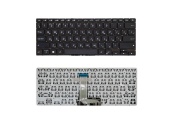 Клавиатура для ноутбука Asus  Vivobook 14 X412/ X412D, RU, без рамки, черная