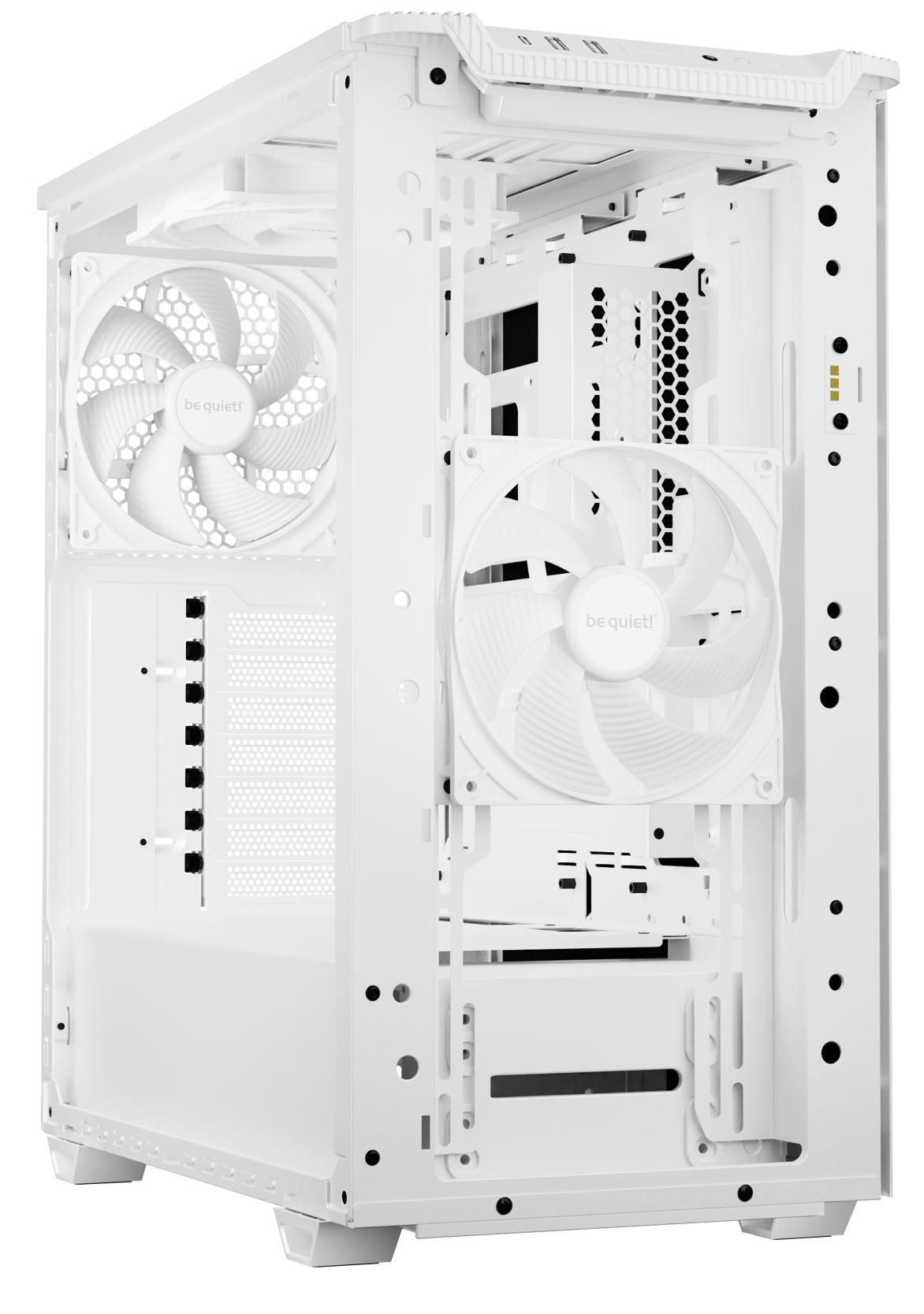 Корпус Be quiet! Pure Base 501 DX (BGW77) [Midi Tower, 3 x 140 см, белый]