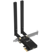 Сетевой адаптер беспроводной PCIe AX3000 Tp-Link Archer TX55E Bluetooth 5.2 Wi-Fi 6