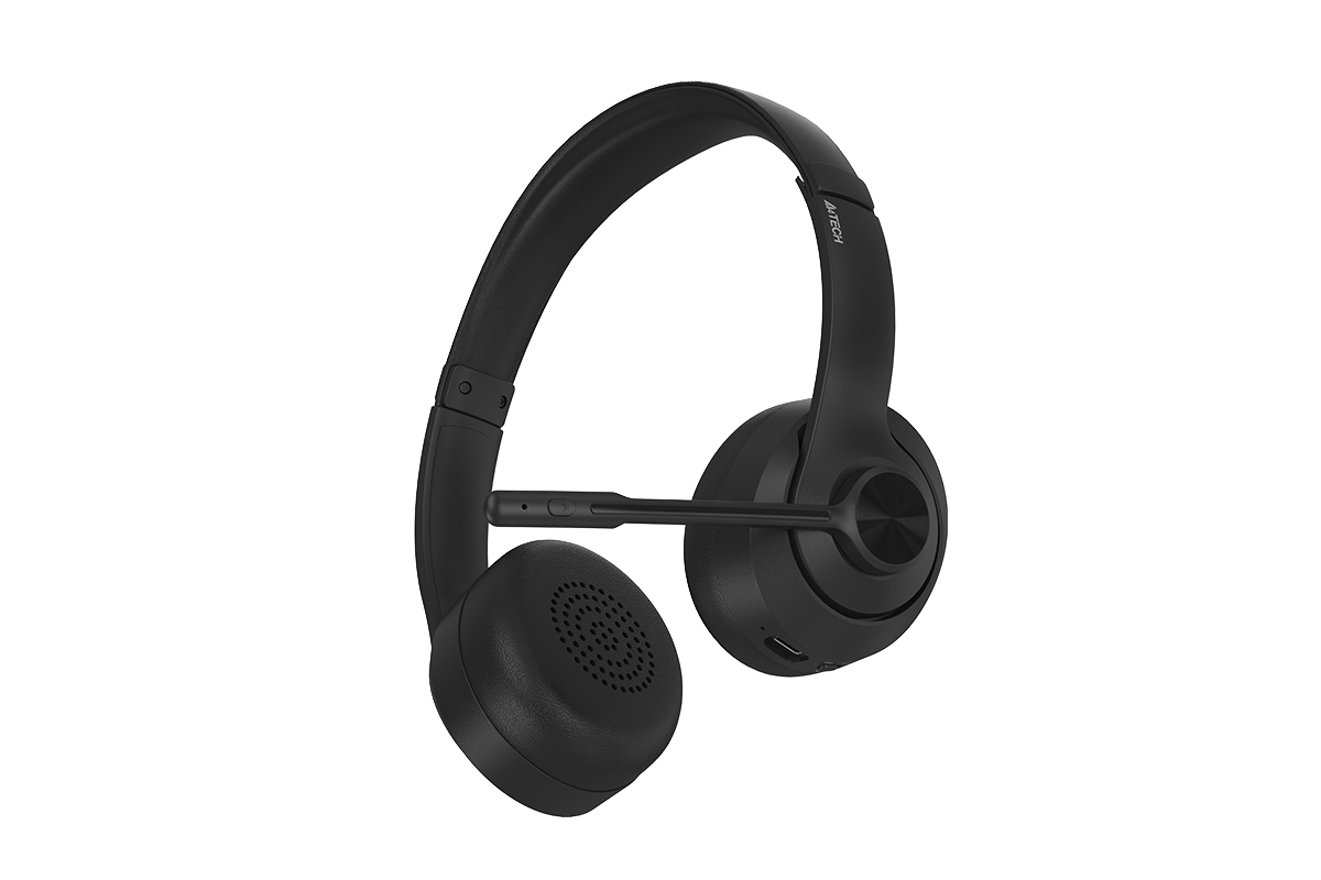 Наушники+микрофон A4tech Fstyler BR260 Black BT v5.3 черный