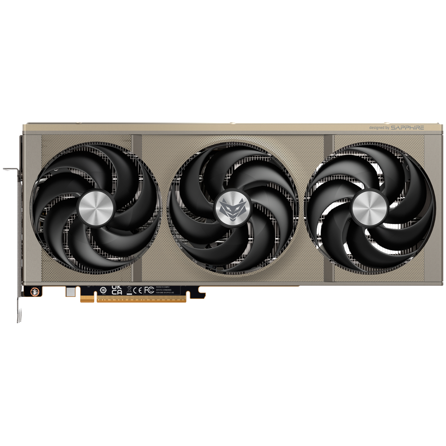 Видеокарта Sapphire NITRO+ AMD RADEON RX 9070 XT GAMING OC 16GB DUAL (11348-01-20G) [16 ГБ, GDDR6, 256 бит, HDMI (2 шт), DisplayPort (2 шт)]