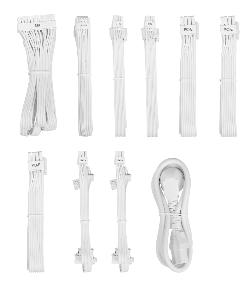 Блок питания Ocypus Iota P1000 WH 1000W (Iota-P1000-G1FFWH025X-EU) [1000 Вт, 80 PLUS Gold, 8x SATA, 1 x 16 pin (12VHPWR), 3 x 6+2 pin PCIe, 2x 4+4 pin CPU, ATX]