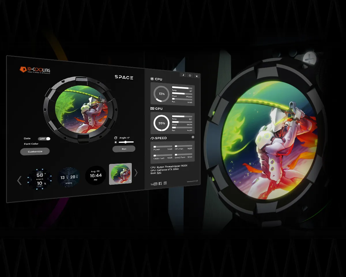 Система водяного охлаждения процессора ID-Cooling SL360