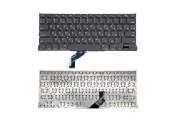 Клавиатура для ноутбука Apple MacBook PRO A1425, RU, горизонтальный Enter, черная