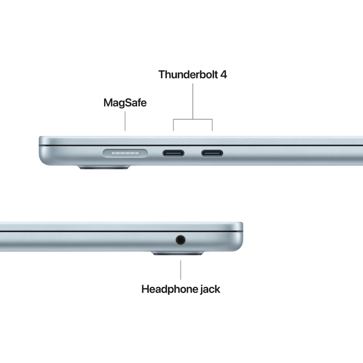 Ноутбук Apple MacBook Air A3448 (MDVQ4RU/A) [15.3", M5, 16 ГБ ОЗУ, 512 ГБ SSD, MacOS]
