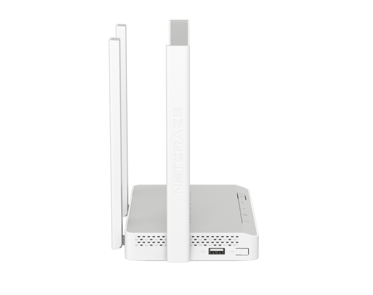 Маршрутизатор беспроводной Netcraze Viva NC-1913 AC1200 GbE Wi-Fi 5