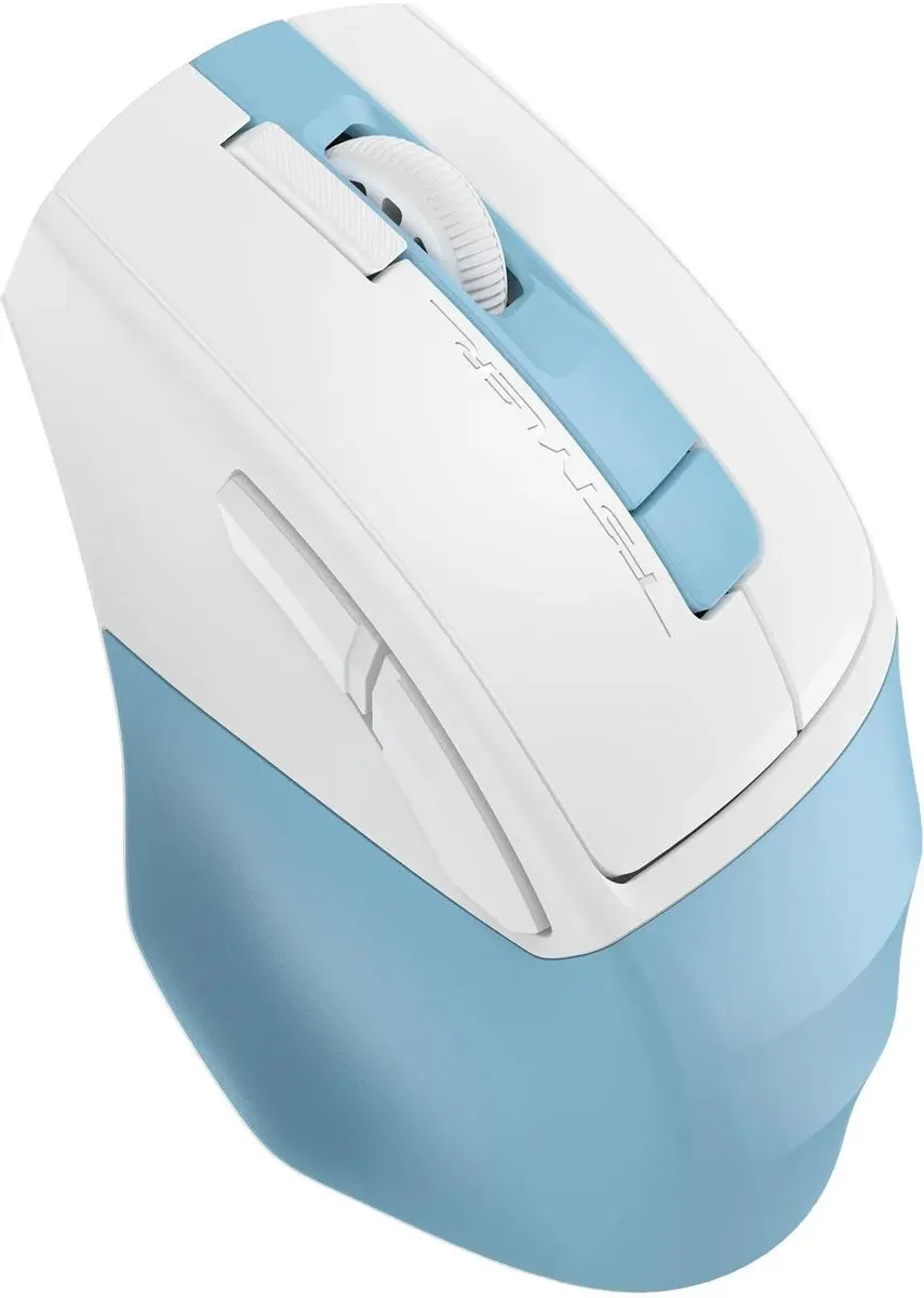 Мышь A4Tech FG45CS Air2 [беспроводная, светодиодная, 2000 DPI, 125 Гц, голубой]