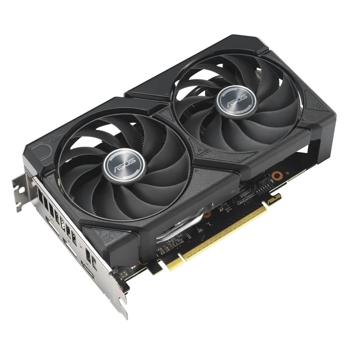 Видеокарта Asus Radeon RX 9060 XT Dual 8G (DUAL-RX9060XT-8G) [8 ГБ, GDDR6, 128 бит, HDMI, DisplayPort (2 шт)]