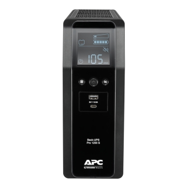 ИБП APC Back UPS Pro BR 1200VA, Sinewave,8 Outlets, AVR, LCD interface (BR1200SI)