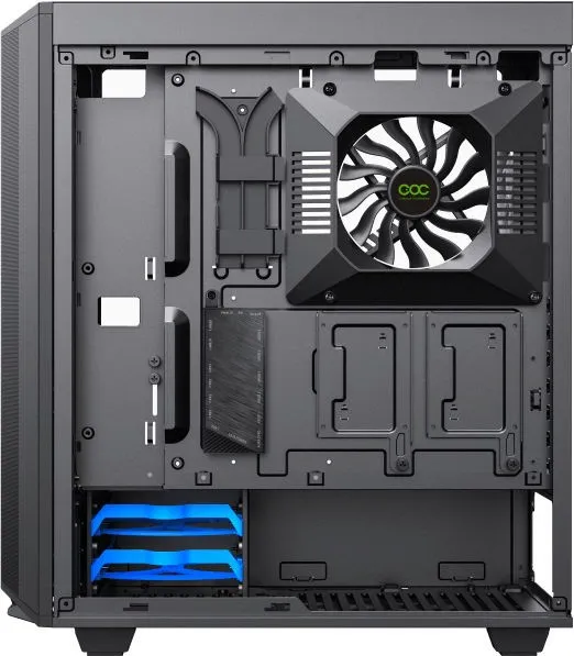 Корпус GameMax Precision 2 Black (1128-8008R0017) [Midi Tower, 1 х 120 мм, черный]