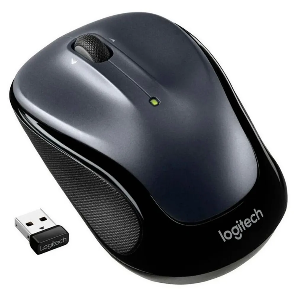 Мышь Logitech M325 Dark Silver (910-006812) [беспроводная, светодиодная, 1000 DPI, черная]
