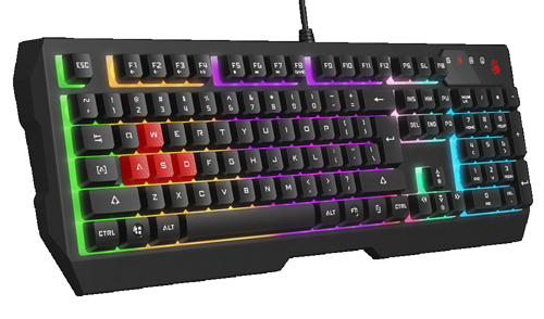 Клавиатура Bloody B135N [мембранная, проводная, клавиш - 104, подсветка]