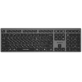 Клавиатура A4Tech Fstyler FBX50C [мембранная, беспроводная, серая]