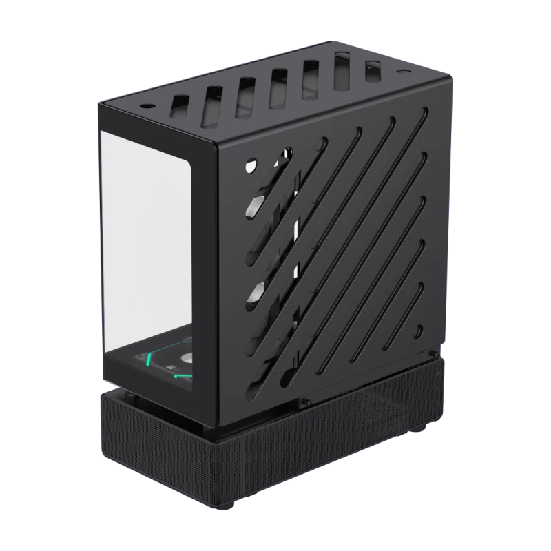 Корпус GameMax N80 BK Black (12118000001) [Midi Tower, 6 x 120мм ARGB, черный]