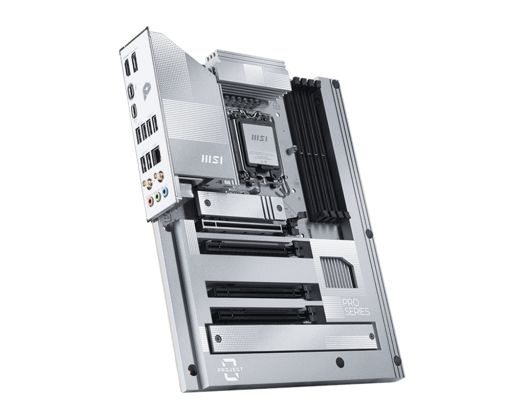 Материнская плата MSI PRO Z890-S WIFI PZ LGA1851 4xDDR5 4xSATA3 RAID 3xM.2 HDMI DP 2xType-C ATX