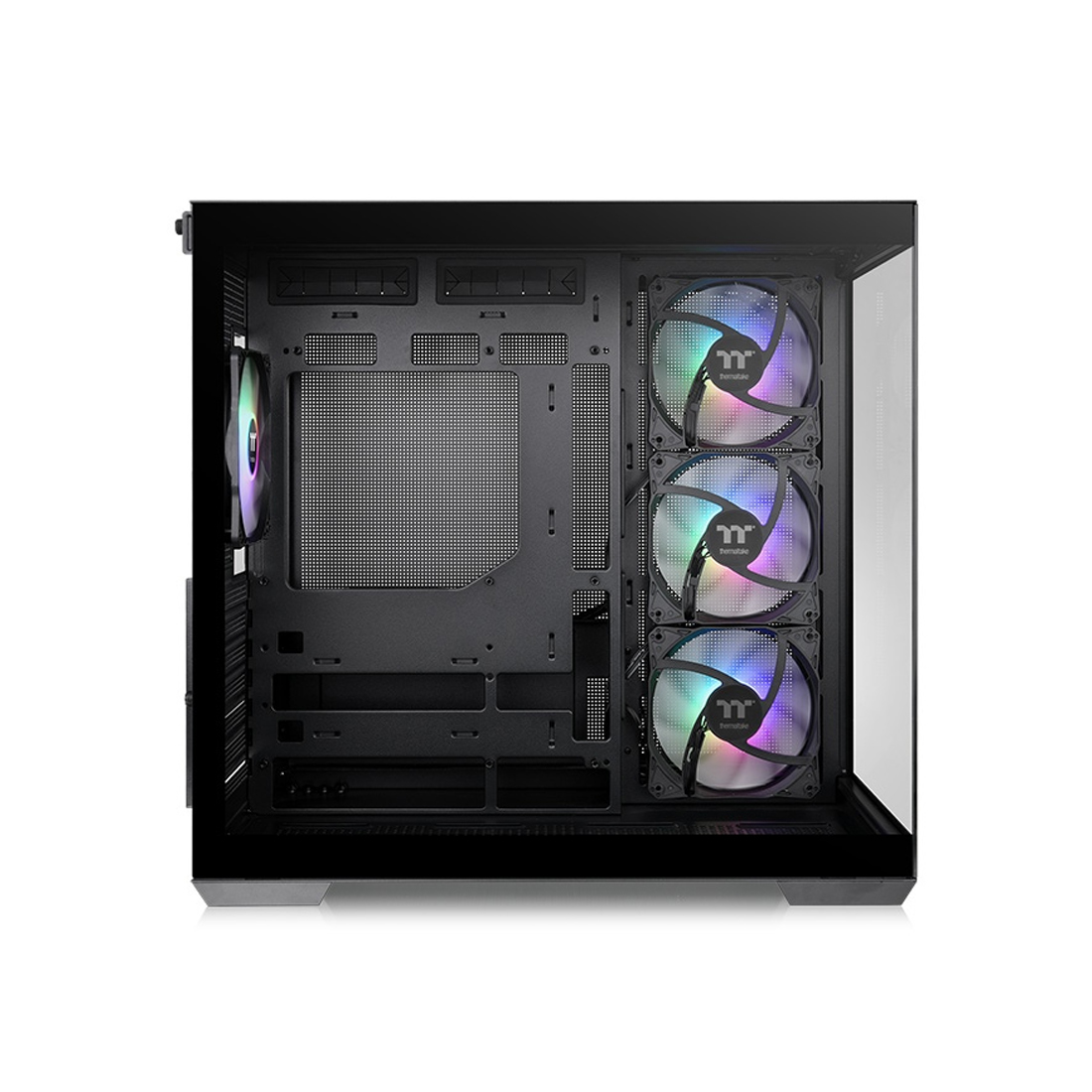 Корпус Thermaltake View 380 TG ARGB Black (CA-1Z2-00M1WN-00) [Midi Tower, 3 x 120 мм ARGB, черный]
