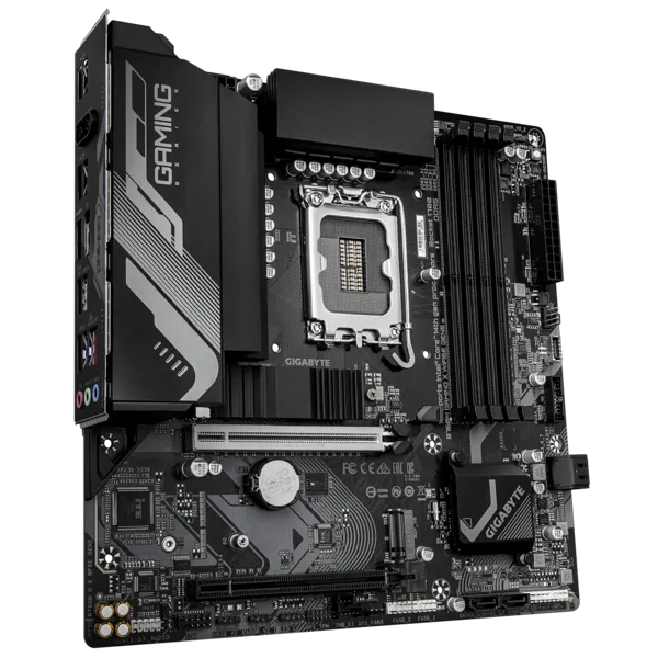 Материнская плата Gigabyte B760M GAMING X WIFI6E GEN5 (B760M G X WF6E GEN5) [LGA 1700, Intel B760, 4xDDR 5, 2xM.2, 2xPCI-E x16, Micro-ATX]