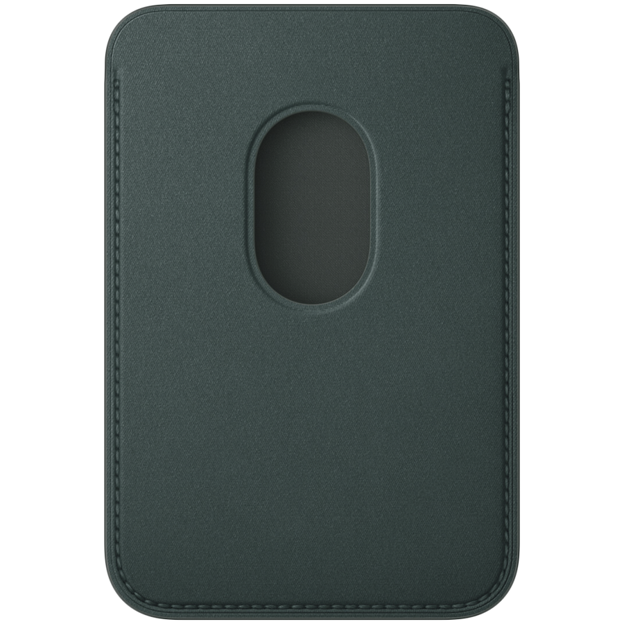 iPhone FineWoven Wallet with MagSafe - Dark Green (MA6Y4ZM/A), Model A3323