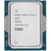 Процессор Intel Ultra 5 225F (AT8076806771) [LGA 1851, ядер - 10, 3300 МГц, TDP 121 Вт, OEM]