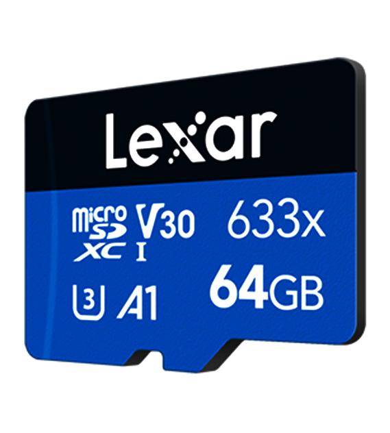 Карта памяти Lexar 633X (LMS0633064G-BNNNG) 64GB без адаптера
