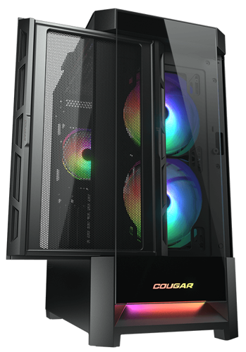 Корпус Cougar Duoface RGB, Midi tower - купить по цене 39 930 тг. в интернет-магазине Forcecom.kz