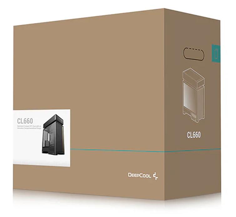 Корпус DeepCool CL660 (R-CL660-BKNNA0-G-1) [Midi Tower, 2 x 120 мм ARGB, черный]