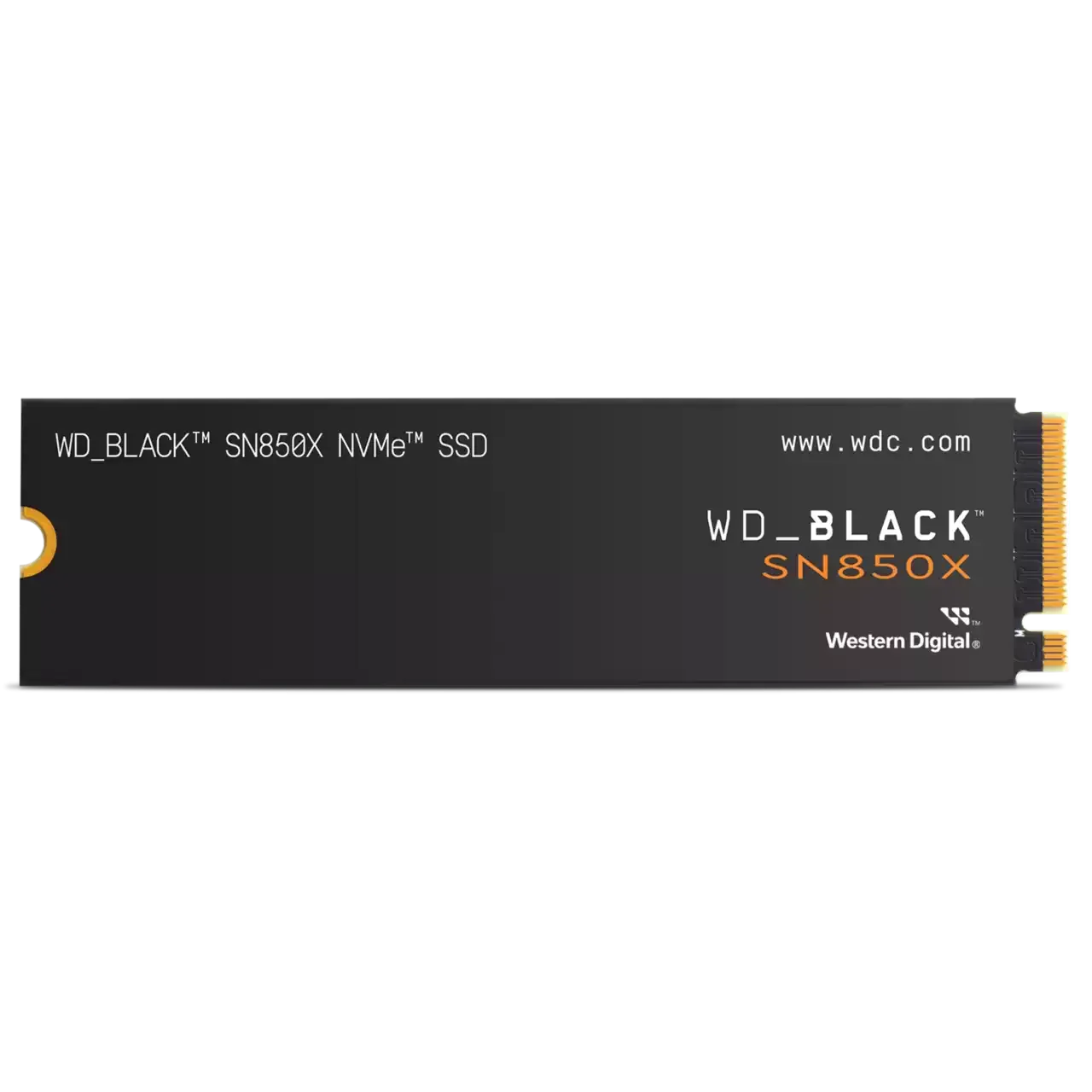 SSD-накопитель Western Digital WD_BLACK SN850X NVMe с радиатором (WDS100T2XHE) [1 ТБ, M.2, PCI-E, 7300/6300 МБ/с, 3D V-NAND]