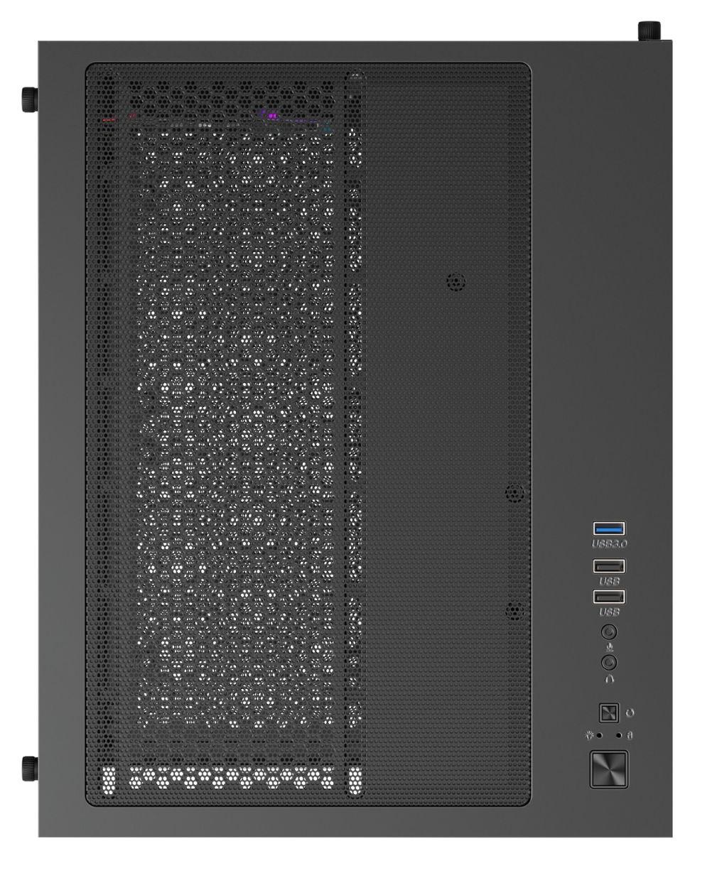 Компьютерный корпус 1STPLAYER BV5 Black без Б/П